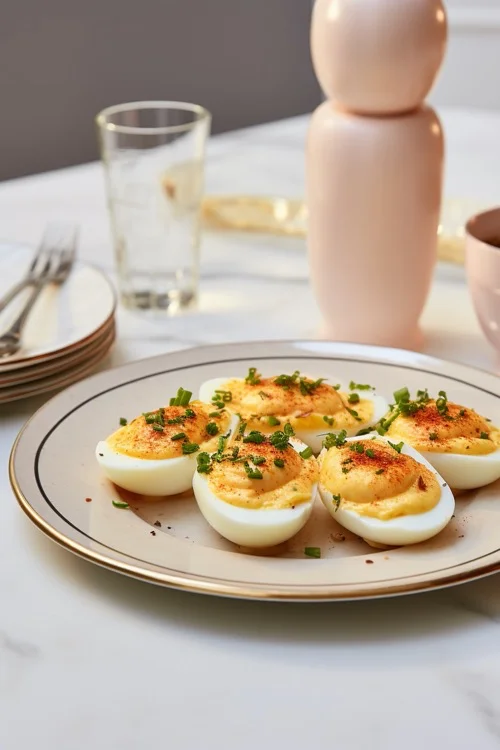 Huevos rellenos: receta fit