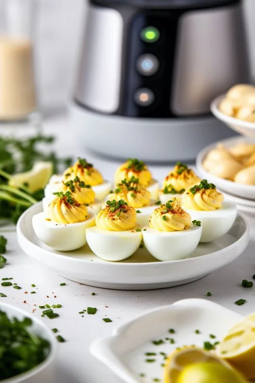 Huevos rellenos: receta para Monsieur Cuisine